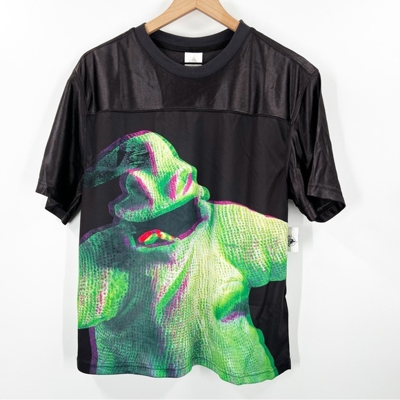Disney Parks NWT Oogie Boogie Nightmare Before Christmas Jersey Shirt Halloween - Picture 1 of 8